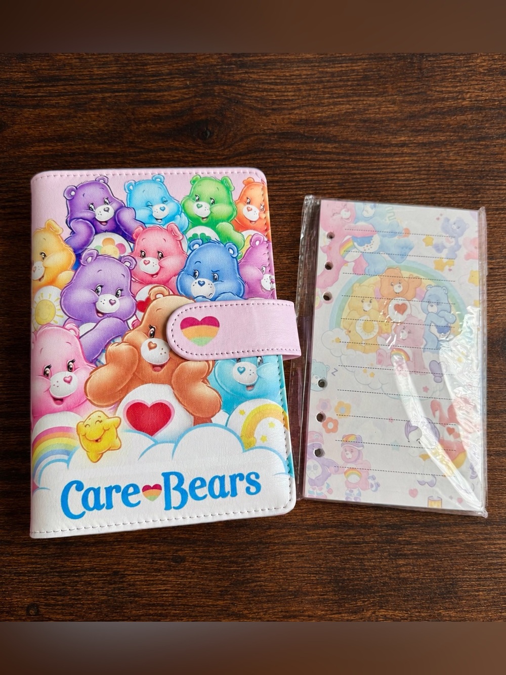 Care Bears Binder and Matching Inserts
